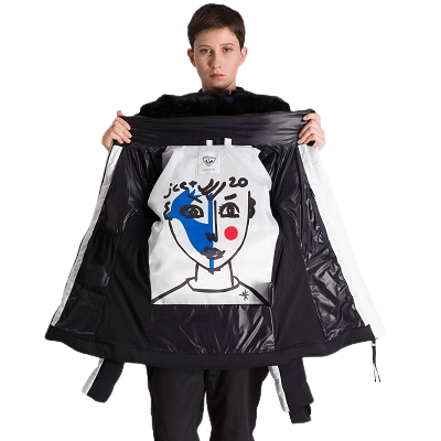 Dámska bunda Rossignol W Twins Down JKT White