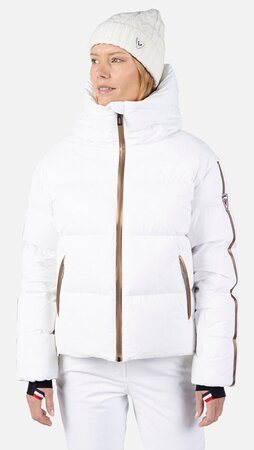 Zimná bunda Rossignol W Ventina Bomber Down Jkt White Zimná bunda Rossignol W Ventina Bomber Down Jkt White