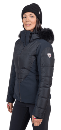 Lyžiarska bunda Rossignol W Victoire Hybrid Jkt Blk