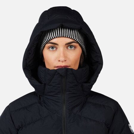 Lyžiarska bunda Rossignol W Wispile Ripstop Down Black