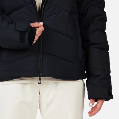Lyžiarska bunda Rossignol W Wispile Ripstop Down Black
