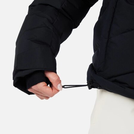 Lyžiarska bunda Rossignol W Wispile Ripstop Down Black