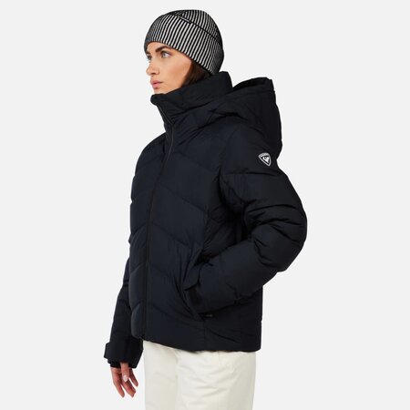 Lyžiarska bunda Rossignol W Wispile Ripstop Down Black