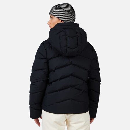 Lyžiarska bunda Rossignol W Wispile Ripstop Down Black