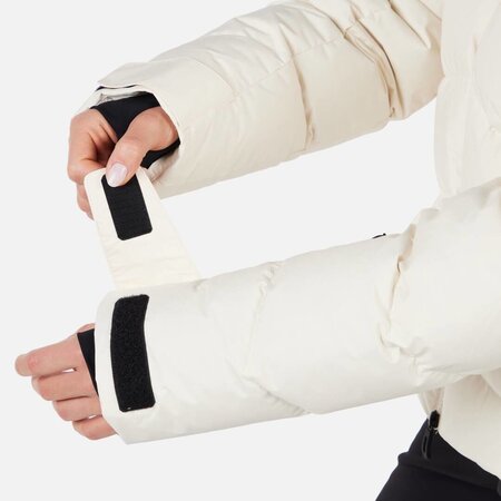 Lyžiarska bunda Rossignol W Wispile Ripstop Down Nature White