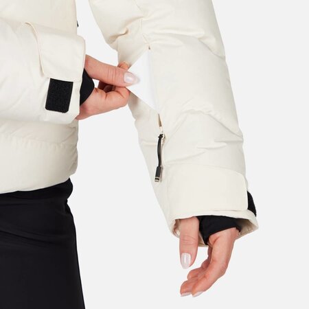 Lyžiarska bunda Rossignol W Wispile Ripstop Down Nature White