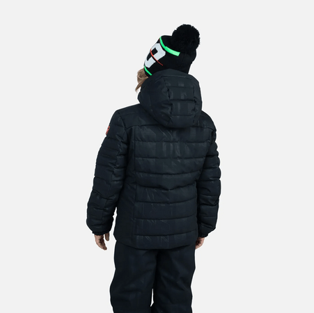 Lyžiarska Bunda Rossignol Boy Hero Rapide Jkt (B0) Black