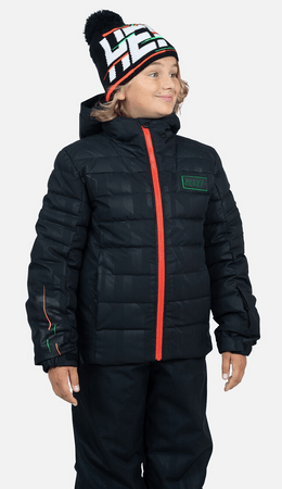 Lyžiarska Bunda Rossignol Boy Hero Rapide Jkt (B0) Black