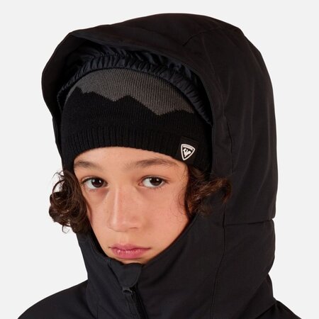 Lyžiarska bunda Rossignol Boy SIZ Quilted Black