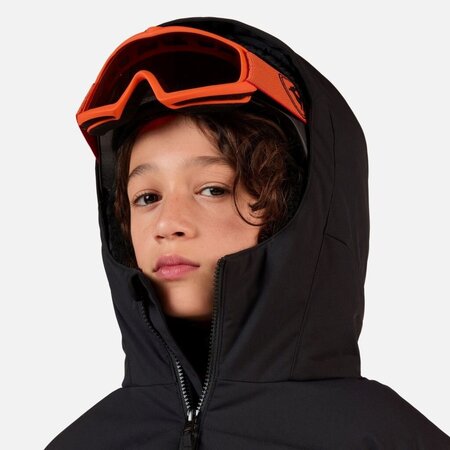 Lyžiarska bunda Rossignol Boy SIZ Quilted Black