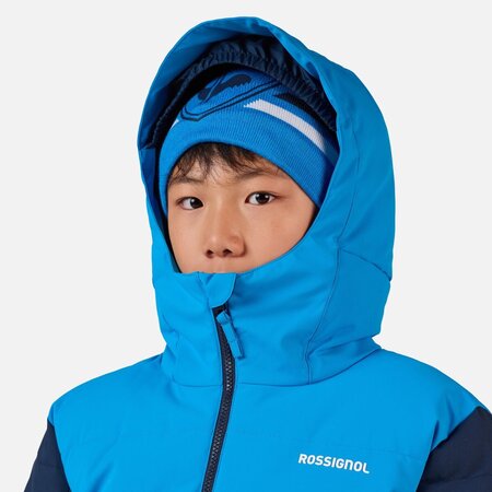 Lyžiarska bunda Rossignol Boy SIZ Quilted Dark Navy