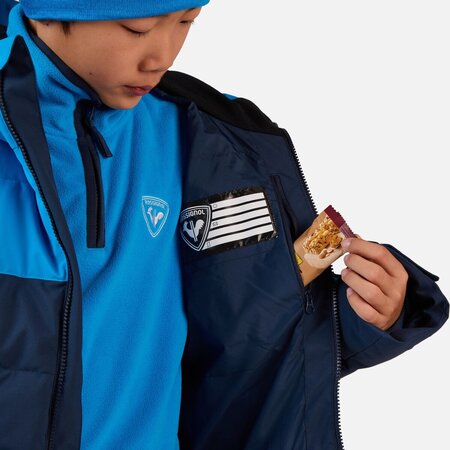 Lyžiarska bunda Rossignol Boy SIZ Quilted Dark Navy