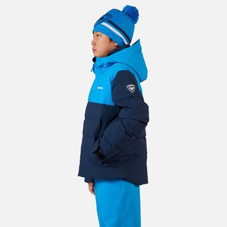 Lyžiarska bunda Rossignol Boy SIZ Quilted Dark Navy