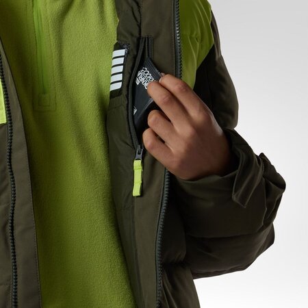 Lyžiarska bunda Rossignol Boy SIZ Quilted Olive Shadow