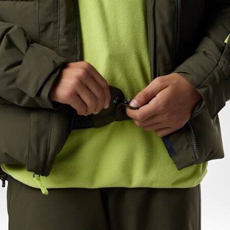 Lyžiarska bunda Rossignol Boy SIZ Quilted Olive Shadow