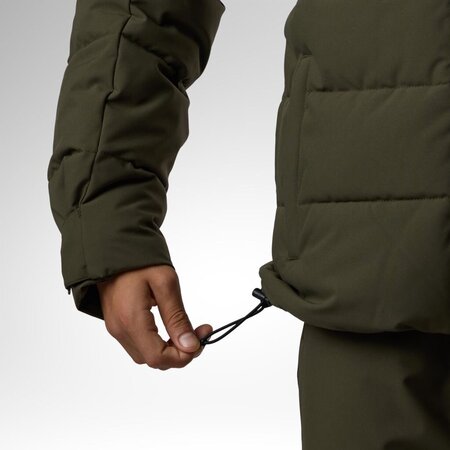 Lyžiarska bunda Rossignol Boy SIZ Quilted Olive Shadow