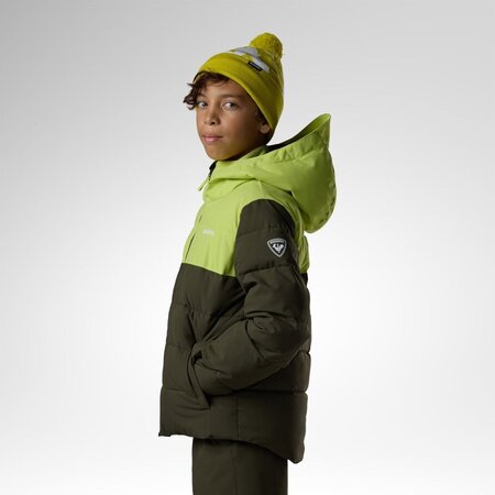 Lyžiarska bunda Rossignol Boy SIZ Quilted Olive Shadow