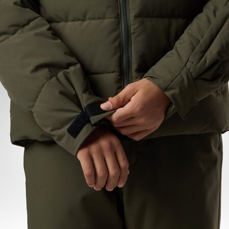 Lyžiarska bunda Rossignol Boy SIZ Quilted Olive Shadow