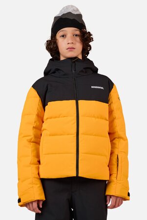 Lyžiarska bunda Rossignol Boy SIZ Quilted Saffron Yellow
