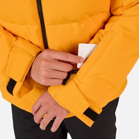 Lyžiarska bunda Rossignol Boy SIZ Quilted Saffron Yellow