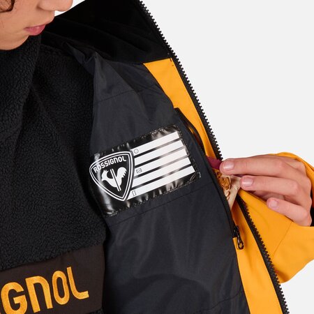 Lyžiarska bunda Rossignol Boy SIZ Quilted Saffron Yellow