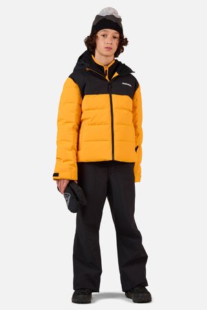 Lyžiarska bunda Rossignol Boy SIZ Quilted Saffron Yellow