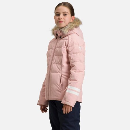 Detská bunda Rossignol Girls' Polydown Ski Jacket Powder Pink