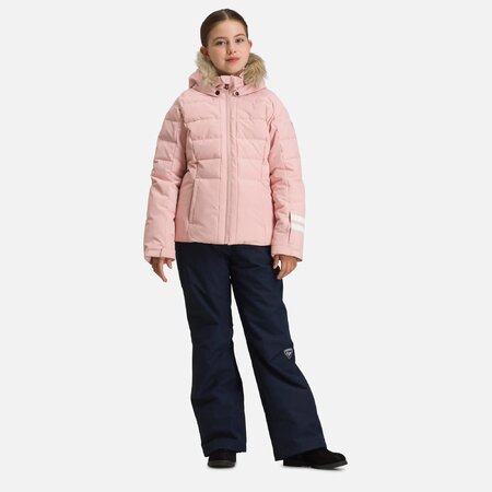 Detská bunda Rossignol Girls' Polydown Ski Jacket Powder Pink