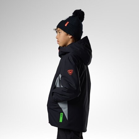 Lyžiarska bunda Rossignol Jr Hero Insulated Ski Jacket Black