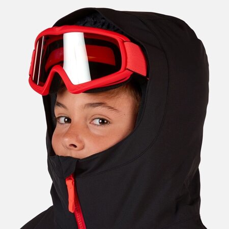 Lyžiarska bunda Rossignol Jr Hero Velika Insulated Black