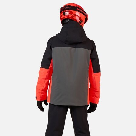 Lyžiarska bunda Rossignol Jr Hero Velika Insulated Black