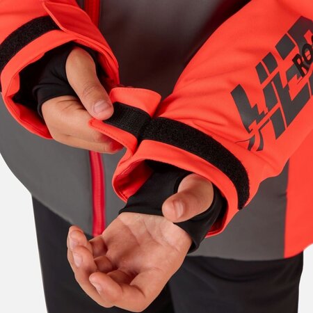 Lyžiarska bunda Rossignol Jr Hero Velika Insulated Black