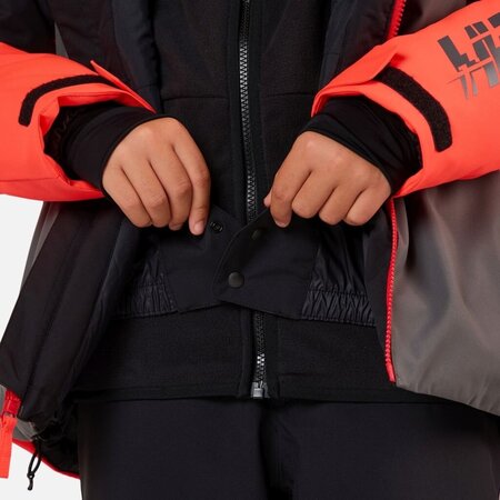 Lyžiarska bunda Rossignol Jr Hero Velika Insulated Black