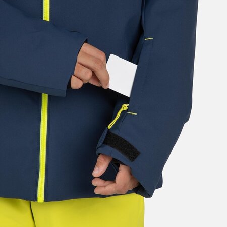 Lyžiarska bunda Rossignol Jr Strawpile Dark Navy