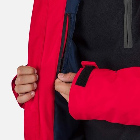 Lyžiarska bunda Rossignol Jr Wispile Sports Red