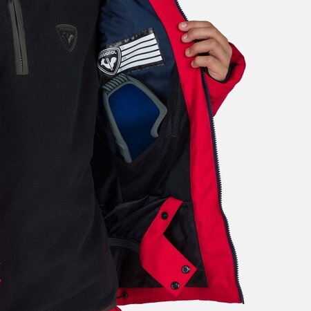 Lyžiarska bunda Rossignol Jr Wispile Sports Red