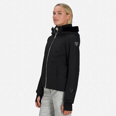Lyžiarska bunda Rossignol W Controle JKT Black
