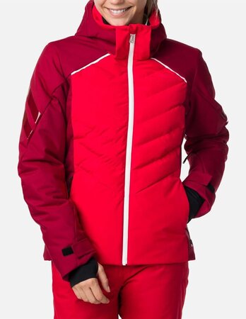 Lyžiarska bunda Rossignol W Courbe JKT Red