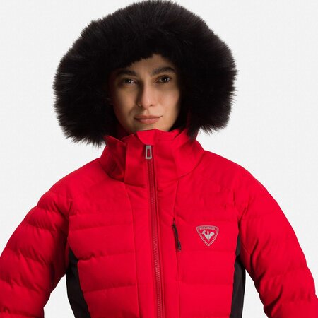 Lyžiarska bunda Rossignol W Rapide JKT Sport red