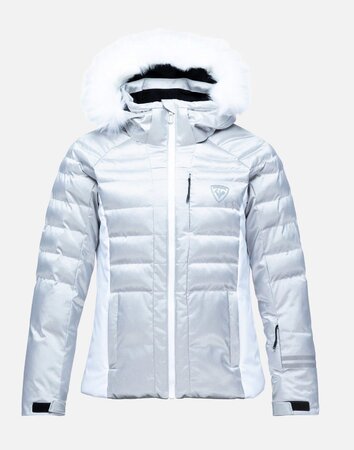 Lyžiarska bunda Rossignol W Rapide Metallic silver