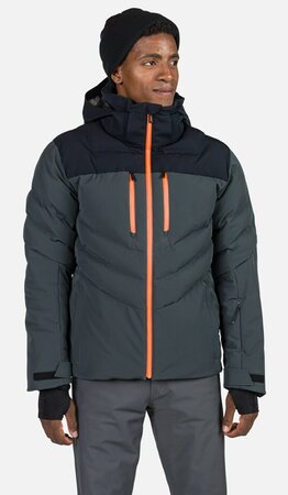 Zimná bunda Rossignol Blackside Puffy Jkt Onyx Grey