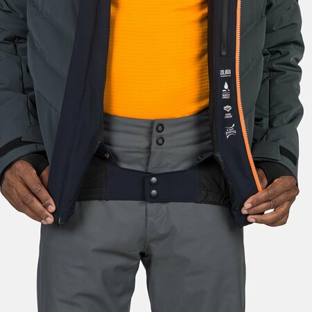 Zimná bunda Rossignol Blackside Puffy Jkt Onyx Grey