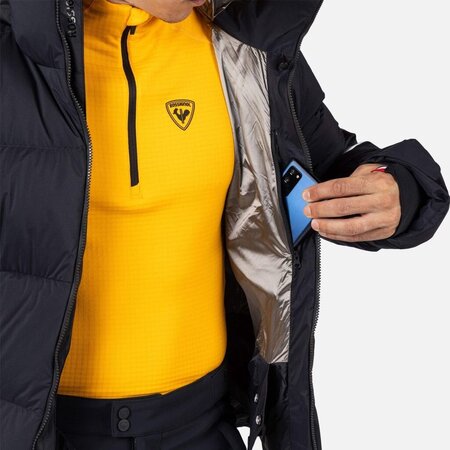 Lyžiarska bunda Rossignol Daille Down Black