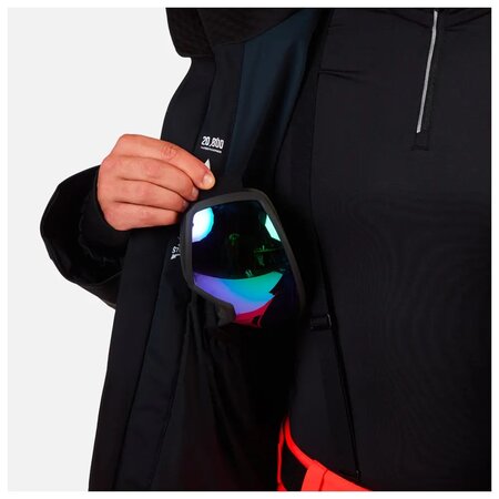 Lyžiarska bunda Rossignol Hero Blackside Insulated Jkt Black