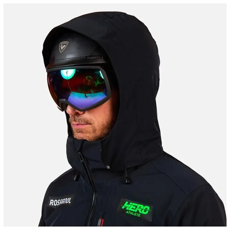 Lyžiarska bunda Rossignol Hero Blackside Insulated Jkt Black