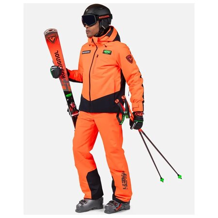 Lyžiarska bunda Rossignol Hero Blackside Insulated Jkt Neon Red