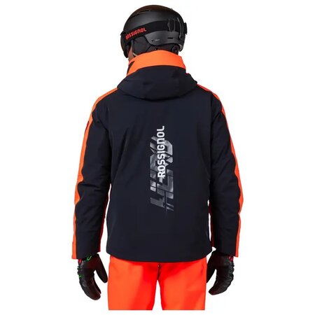 Lyžiarska bunda Rossignol Hero Blackside Insulated Jkt Neon Red