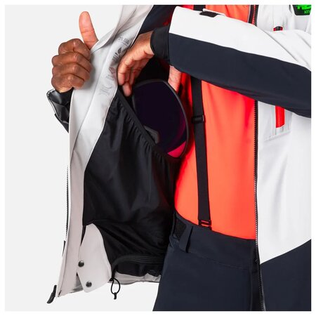 Lyžiarska bunda Rossignol Hero Blackside Insulated Jkt Soft Grey