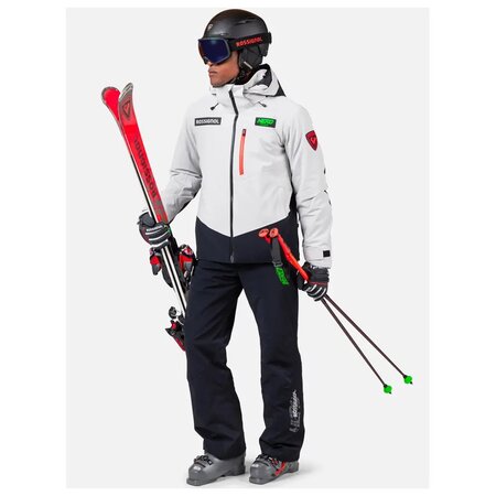 Lyžiarska bunda Rossignol Hero Blackside Insulated Jkt Soft Grey