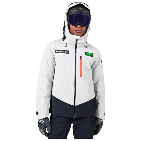 Lyžiarska bunda Rossignol Hero Blackside Insulated Jkt Soft Grey